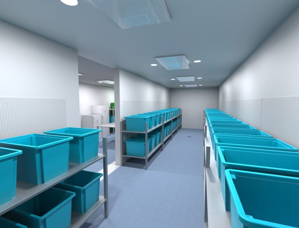 Aquatic Research Chamber Biora Algae Room