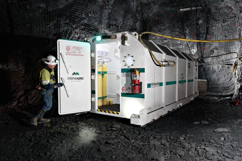 Refuge Chamber for Underground Mining MineARC Systems 1