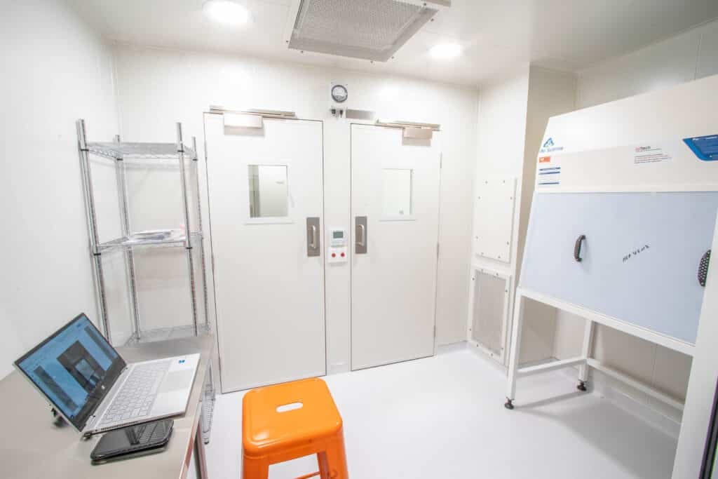 Biora mushroom cultivation chambers act as contained environments with customisable variables that can assist with project needs and crop outputs in a fraction of the time.