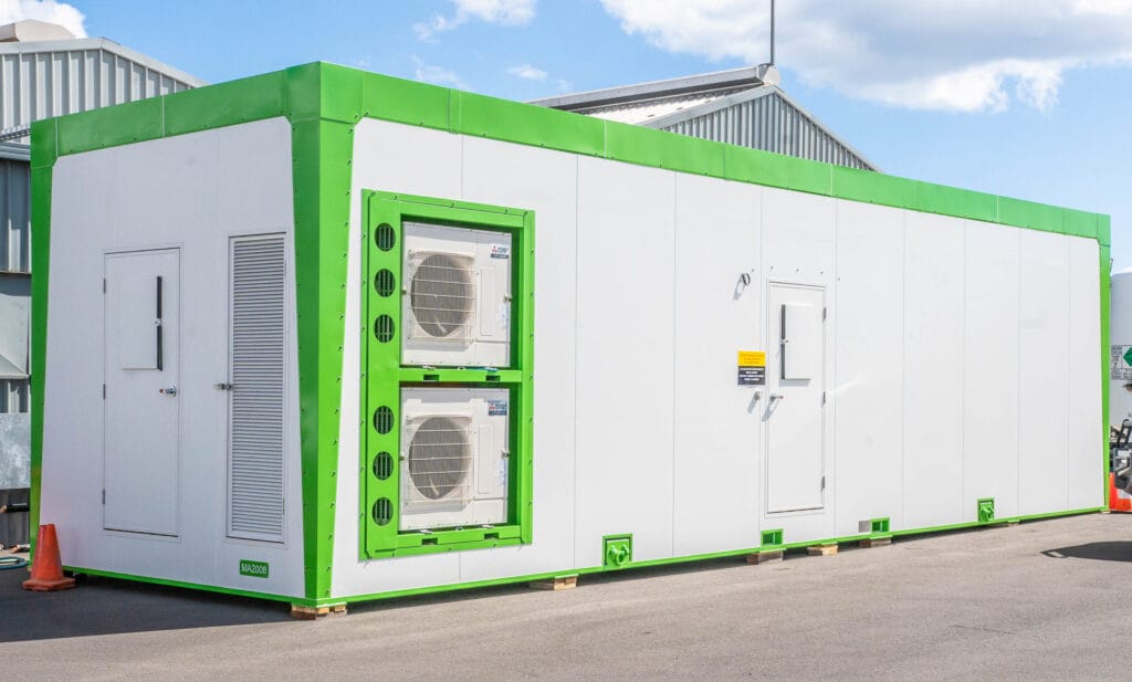 Portable walk-in mushroom growth chamber and cleanroom by Biora